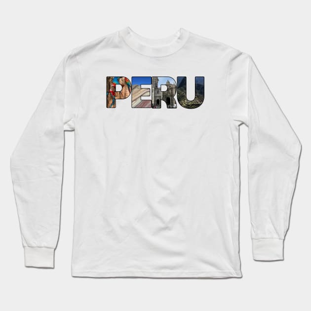 Peru - Scenic _010 Long Sleeve T-Shirt by Tridaak